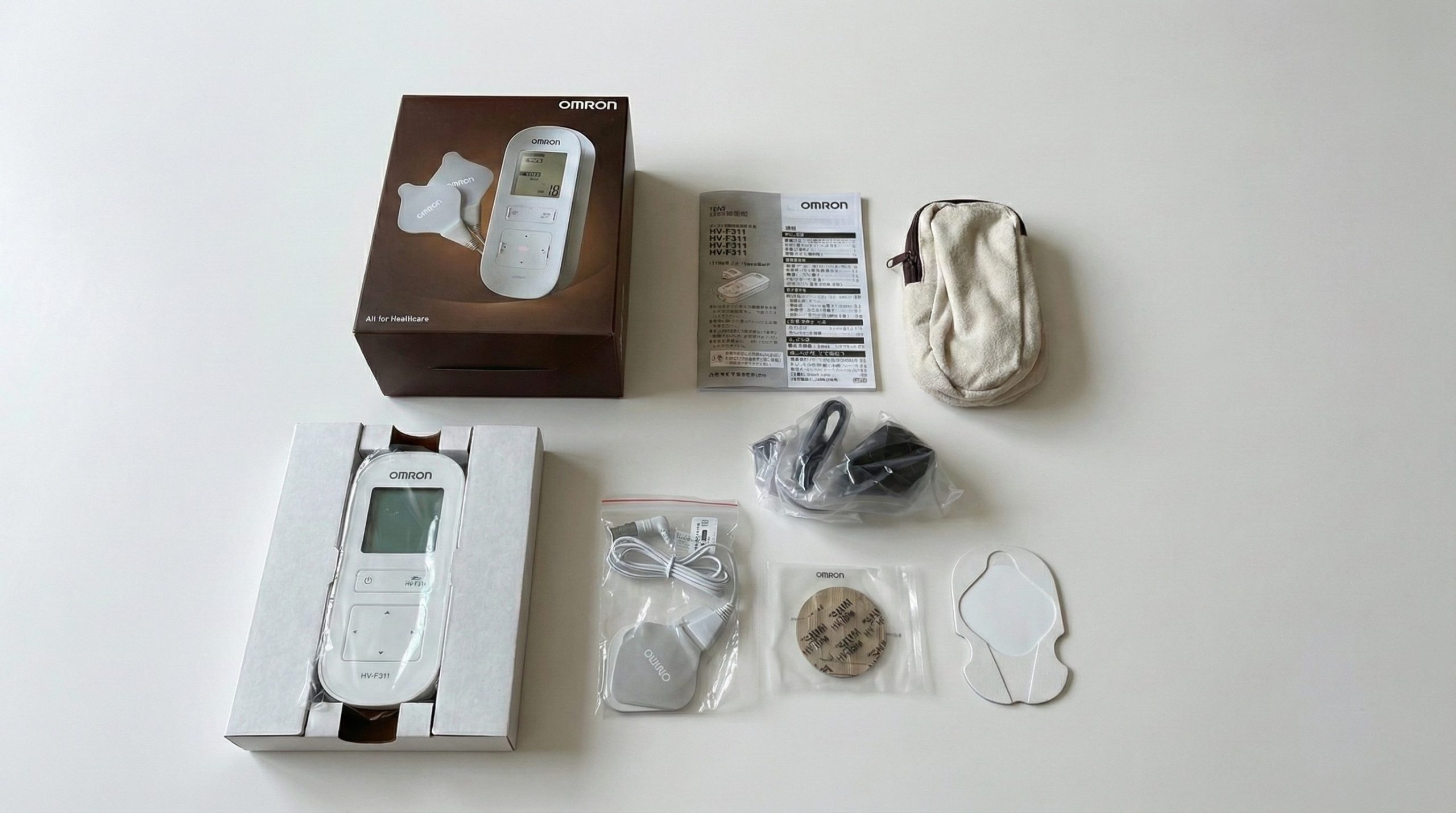 オムロンの温熱低周波治療器「HV-F312」の実証レビュー | 実際に使って分かった特徴